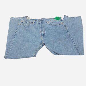 Levi’s 505 men’s straight leg work jeans in size 38x30. Classic